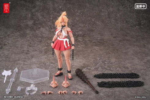 《鬼巫女》SNAIL SHELL(蝸之殼) RPGEX-08 次女・楓葉 1/12比例可動人偶
