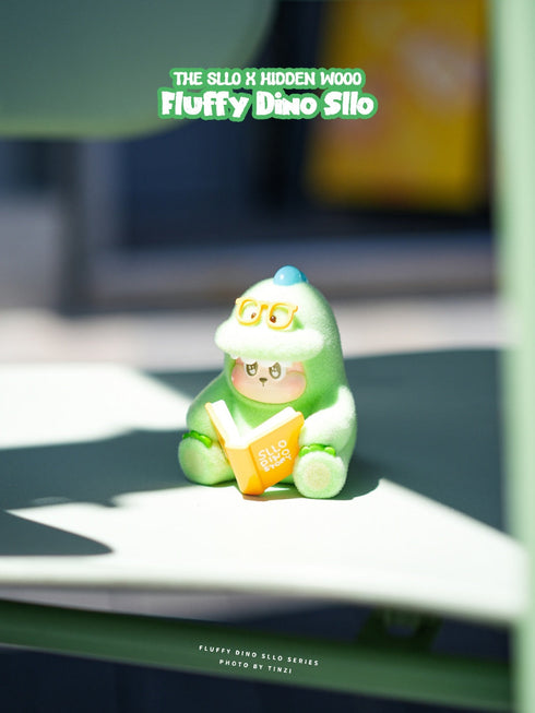 『THE SLLO』009_WOOO ふわふわの恐竜SLLO シリーズ トレーディングフィギュア【BOX】