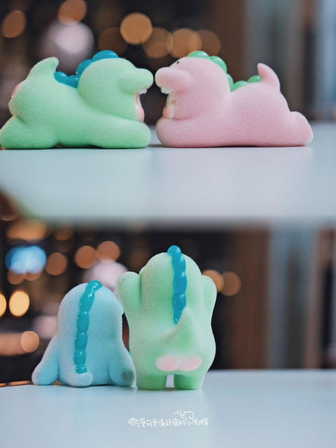 『THE SLLO』009_WOOO ふわふわの恐竜SLLO シリーズ トレーディングフィギュア【BOX】