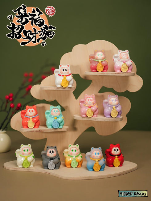 『THE SLLO 幸運招き猫シリーズ』010_WOOO トレーディングフィギュア【BOX】【202601再販】