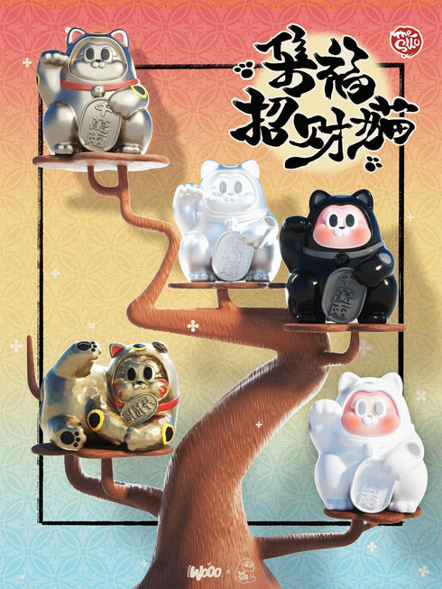 『THE SLLO 幸運招き猫シリーズ』010_WOOO トレーディングフィギュア【BOX】【202601再販】