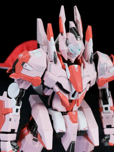 『人型装甲戦紀』002_Robox Animation 六二式「谷雨」突撃型改“夏卯"(ピンク) 合金可動フィギュア【202505再販】