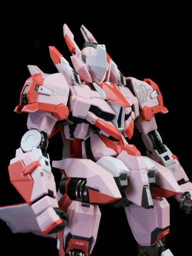 『人型装甲戦紀』002_Robox Animation 六二式「谷雨」突撃型改“夏卯"(ピンク) 合金可動フィギュア【202505再販】