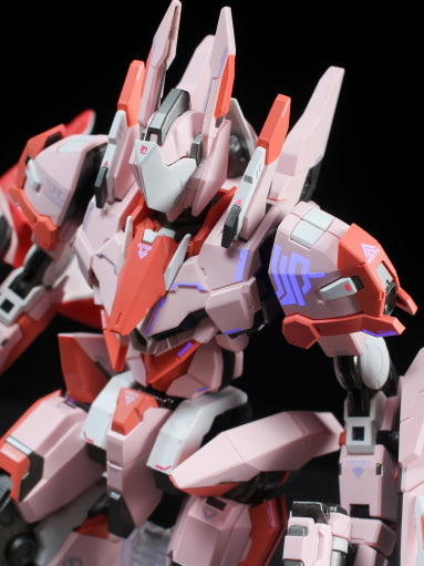 『人型装甲戦紀』002_Robox Animation 六二式「谷雨」突撃型改“夏卯"(ピンク) 合金可動フィギュア【202505再販】