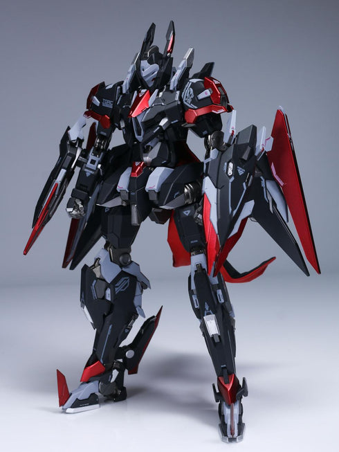 『人型装甲戦紀』003_Robox Animation 六二式「谷雨」突撃型改“烏卯"(ブラック) 合金可動フィギュア【202505再販】