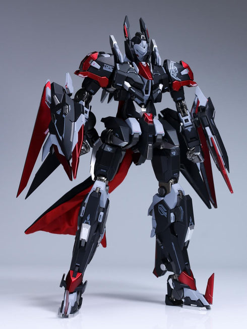 『人型装甲戦紀』003_Robox Animation 六二式「谷雨」突撃型改“烏卯"(ブラック) 合金可動フィギュア【202505再販】
