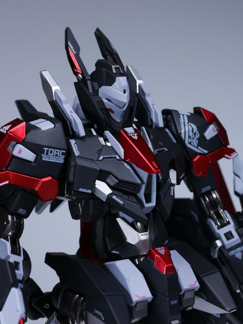 『人型装甲戦紀』003_Robox Animation 六二式「谷雨」突撃型改“烏卯"(ブラック) 合金可動フィギュア【202505再販】