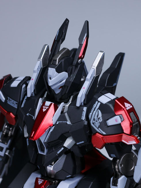 『人型装甲戦紀』003_Robox Animation 六二式「谷雨」突撃型改“烏卯"(ブラック) 合金可動フィギュア【202505再販】