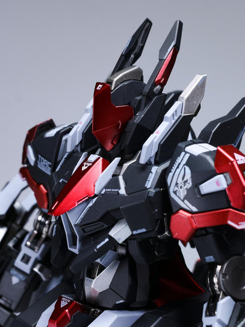 『人型装甲戦紀』003_Robox Animation 六二式「谷雨」突撃型改“烏卯"(ブラック) 合金可動フィギュア【202505再販】