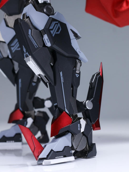 『人型装甲戦紀』003_Robox Animation 六二式「谷雨」突撃型改“烏卯"(ブラック) 合金可動フィギュア【202505再販】