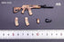 『HASUKI』001_ WM-03A 1/12スケール AK-12 装備セット(サンド)