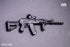 『HASUKI』002_ WM-03B 1/12スケール AK-12 装備セット(ブラック)
