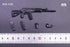 『HASUKI』002_ WM-03B 1/12スケール AK-12 装備セット(ブラック)