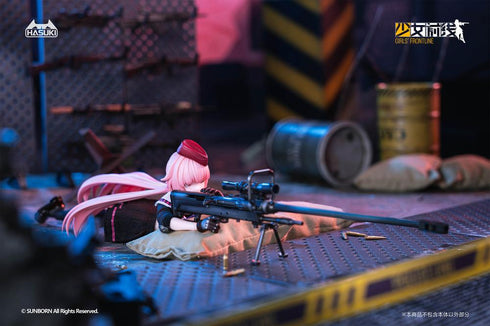 『ドールズフロントライン POCKET ARTシリーズ』004_HASUKI x PA011 NTW-20 1/12スケール可動フィギュア