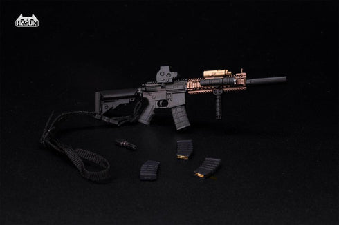 『ドールズフロントライン POCKET ARTシリーズ』006_HASUKI WM-04B 1/12スケール MK18 装備セット(ブラック)