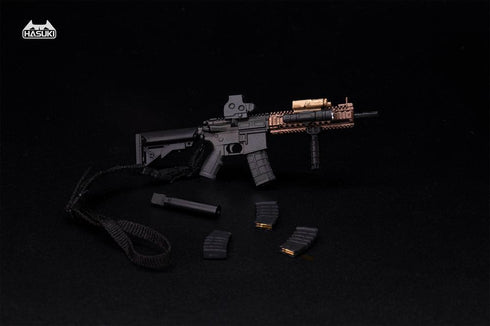 『ドールズフロントライン POCKET ARTシリーズ』006_HASUKI WM-04B 1/12スケール MK18 装備セット(ブラック)