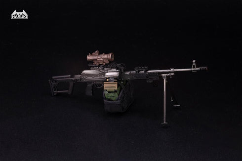 『ドールズフロントライン POCKET ARTシリーズ』008_HASUKI WM-05A 1/12スケール PKM 装備セット(ブラック)