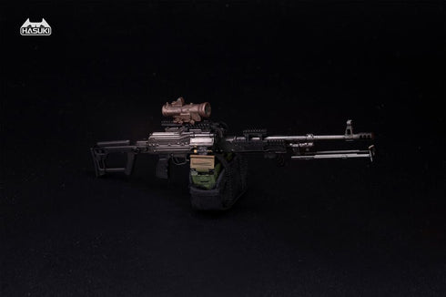 『ドールズフロントライン POCKET ARTシリーズ』008_HASUKI WM-05A 1/12スケール PKM 装備セット(ブラック)