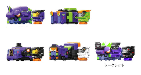 『新世紀エヴァンゲリオン×WASA』超列車合体ロボットEVA206シリーズ トレーディングフィギュア【BOX】【202610再販】