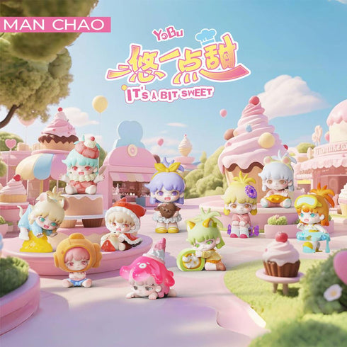 《YOUBU 稍微甜一點系列》MAN CHAO 收藏級人偶【盒裝】