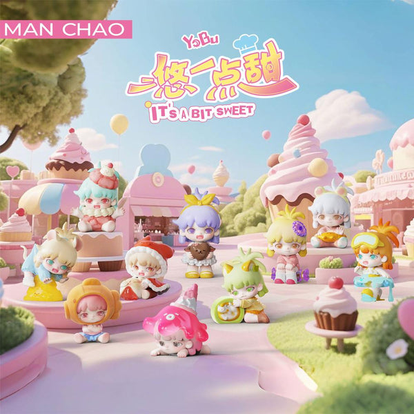 《YOUBU 稍微甜一點系列》MAN CHAO 收藏級人偶【盒裝】