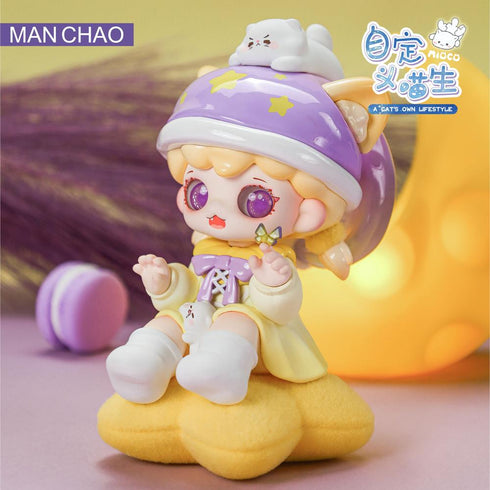 『Mioco にゃんこの気ままな暮らしシリーズ』MAN CHAO トレーディングフィギュア【BOX】