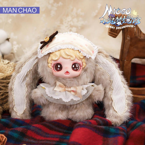 『Mioco うさぎのドリームハウスシリーズ』MAN CHAO トレーディングプラッシュ【BOX】