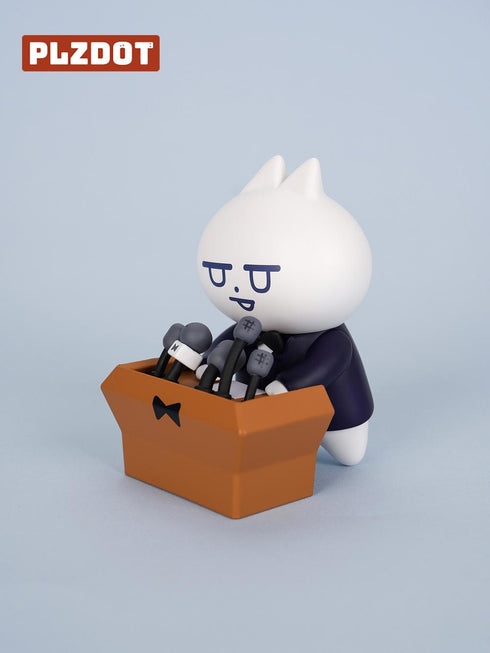 『ネクタイ猫 私のような子猫シリーズ』016_ブラインドボックスフィギュア【BOX】