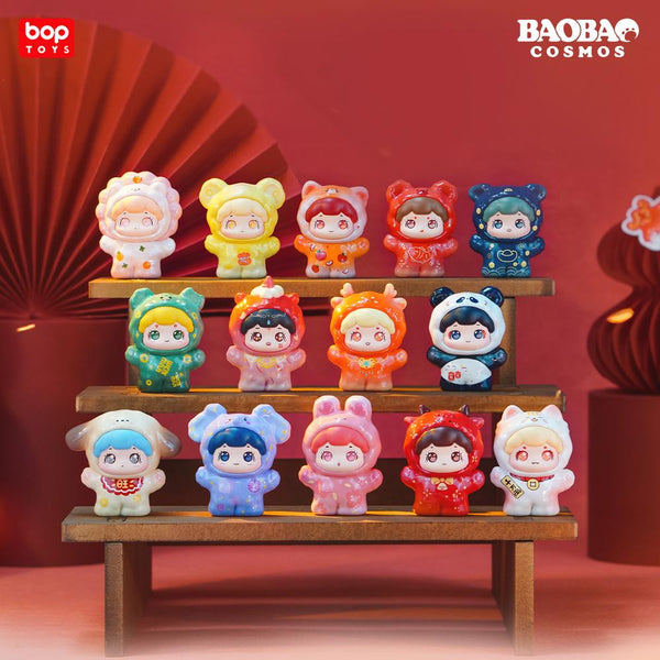 《Baobao 新年快乐系列》TOYBEBOP 收藏级手办【盒装】