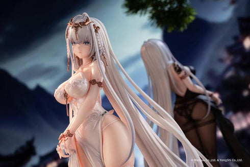 『アズールレーン』AniGame エムデン 水月のリチェルカーレVer. 1/6スケール塗装済完成品フィギュア(白&黒 2体セット)