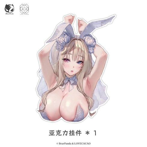 『Blossom Bunny(ブロッサムバニー)』004_BearPanda×LOVECACAO 1/4スケール塗装済完成品フィギュア