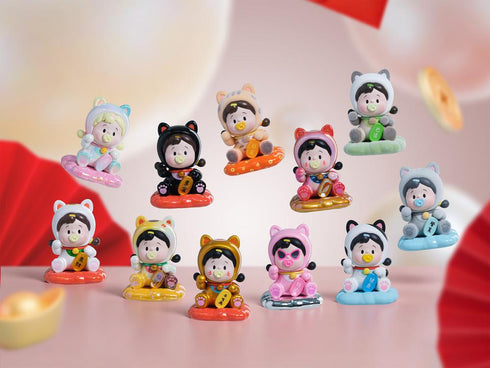 『花巻 招き猫シリーズ』FANCY UP トレーディングフィギュア【BOX】