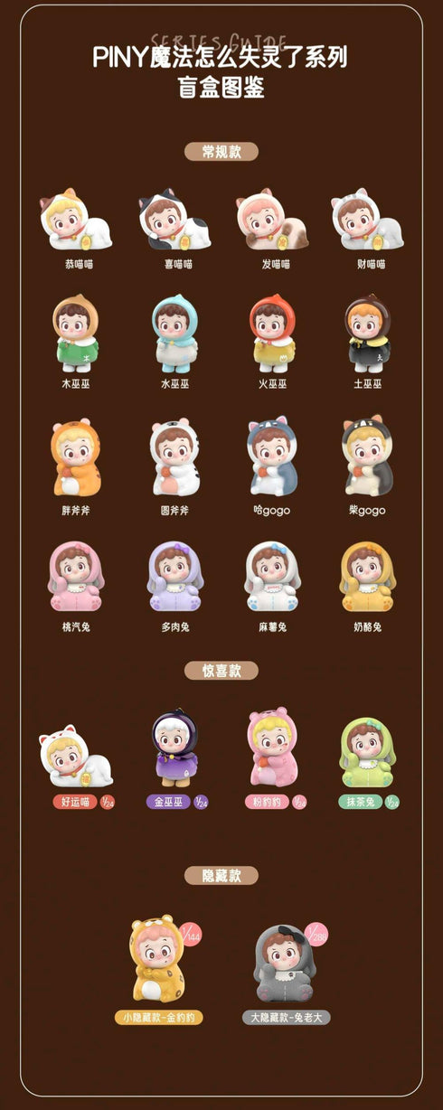 『piny どうして魔法が効かなくなっちゃったの?シリーズ』004_FANCY UP トレーディングフィギュア【BOX】