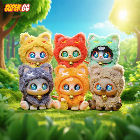 『ケープをかぶった猫シリーズ』004_PICOCO トレーディングプラッシュ【BOX】