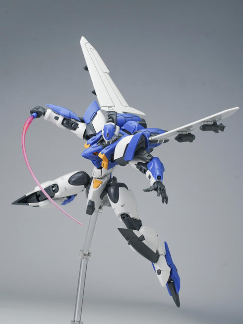 『ULTRA ACTION TROOPERシリーズ』SHEIK MAINLAND 雲雀(ひばり) 1/144スケール プラスチックモデルキット ブルー×ホワイトVer.