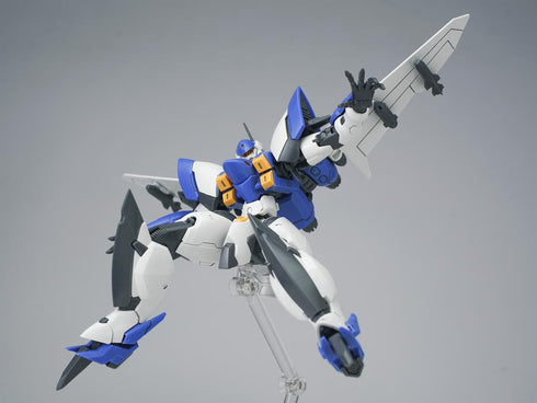 『ULTRA ACTION TROOPERシリーズ』SHEIK MAINLAND 雲雀(ひばり) 1/144スケール プラスチックモデルキット ブルー×ホワイトVer.