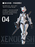 《3 min project系列》SHEIK MAINLAND 迅捷異人 1/18比例塑膠模型套件(白色)