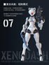 《3 min project系列》SHEIK MAINLAND 迅捷異人 1/18比例塑膠模型套件(白色)