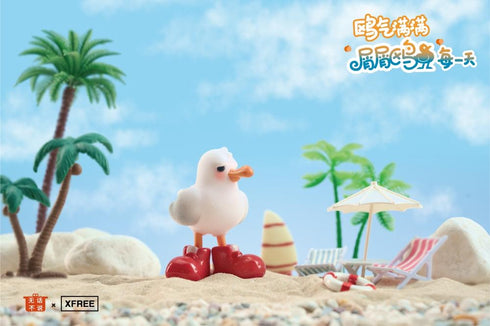 『Seagull Good Vibes - Silly Seagull Every Day(シリー・シーガル・エブリ・デー)シリーズ』012_XFREE×WU HUA BU SHUO トレーディングフィギュア【BOX】