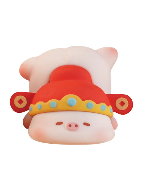 『Lucky Sweet Pig(ラッキースイートピッグ) - 幸運を祈りますシリーズ』011_WU HUA BU SHUO トレーディングフィギュア【BOX】