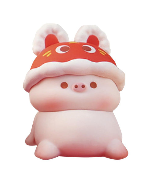 『Lucky Sweet Pig(ラッキースイートピッグ) - 幸運を祈りますシリーズ』011_WU HUA BU SHUO トレーディングフィギュア【BOX】