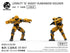 『レムナント・ドーム シリーズ』007_WARRIORS WORKSHOP WWS-O-01/04 マッチソルジャー/インダストリアルソルジャーズ 1/30スケール プラスチックモデルキット(イエロー)