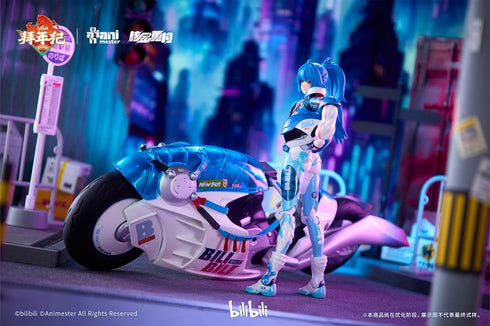 『bilibili』核金重構(Nuclear Gold Reconstruction) 22 スピードスリップストリーム 拜年紀 1/12 完成品アクションフィギュア(バイクセット版)