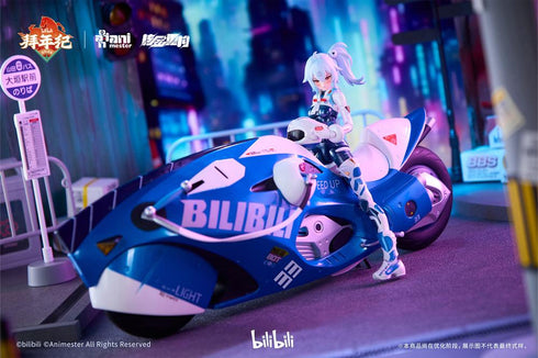 『bilibili』核金重構(Nuclear Gold Reconstruction) 33 スピードスリップストリーム 拜年紀 1/12 完成品アクションフィギュア(バイクセット版)