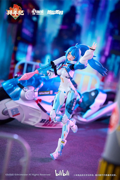 『bilibili』核金重構(Nuclear Gold Reconstruction) 2233 スピードスリップストリーム 拜年紀 1/12 完成品アクションフィギュア(コンプリートセット)