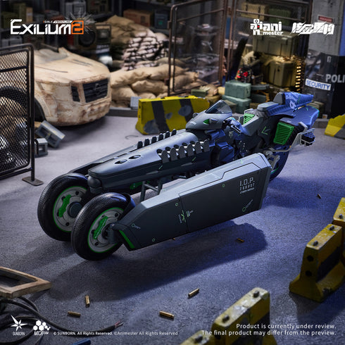 《Dolls Frontline 2: Exilium》核金重構(Nuclear Gold Reconstruction)庫爾卡伊-速星 摩托車 1/12 塑膠模型套件