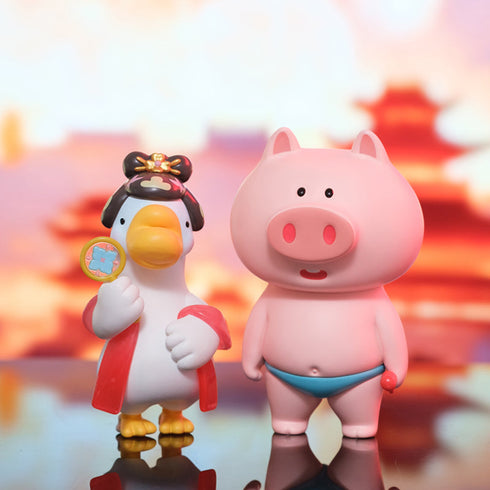 『Fruit Goose vs Dudu Pig Rampage Check-In Squadシリーズ』012_XFREE トレーディングフィギュア【BOX】