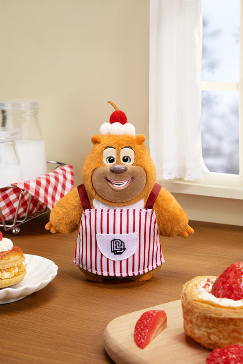 《Boonie Bears 专属朋友系列》XFREE 收藏版毛绒玩具【套装】