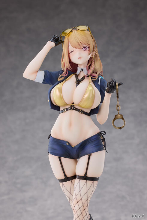 『ギャル婦警さん 小鳥遊アリサ』008_Hanabee 1/6スケール塗装済完成品フィギュア 通常版