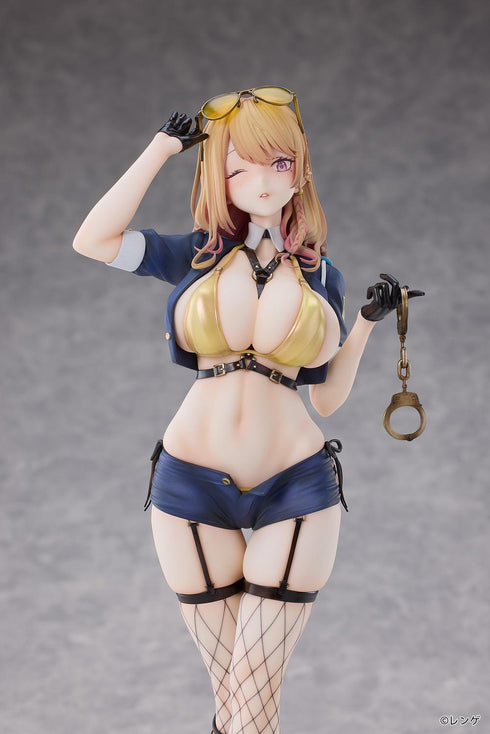 『ギャル婦警さん 小鳥遊アリサ』008_Hanabee 1/6スケール塗装済完成品フィギュア 通常版
